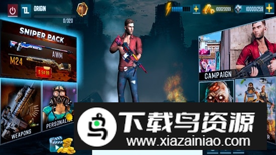 自由打击修改版无限钻石金币截图2
