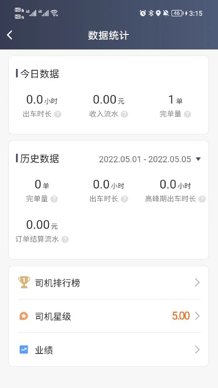 人民出行司机端app截图1