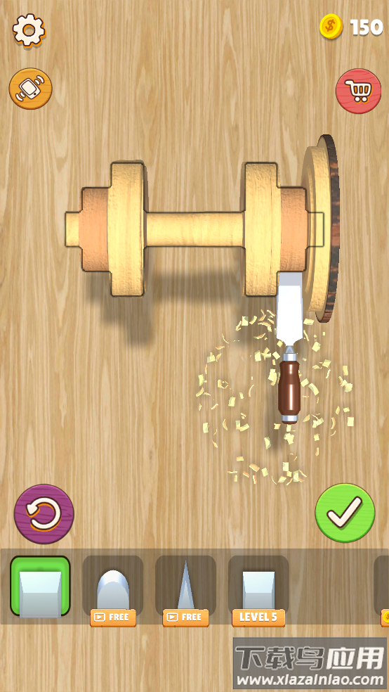 DIY木工小游戏(DIY Woodturning)