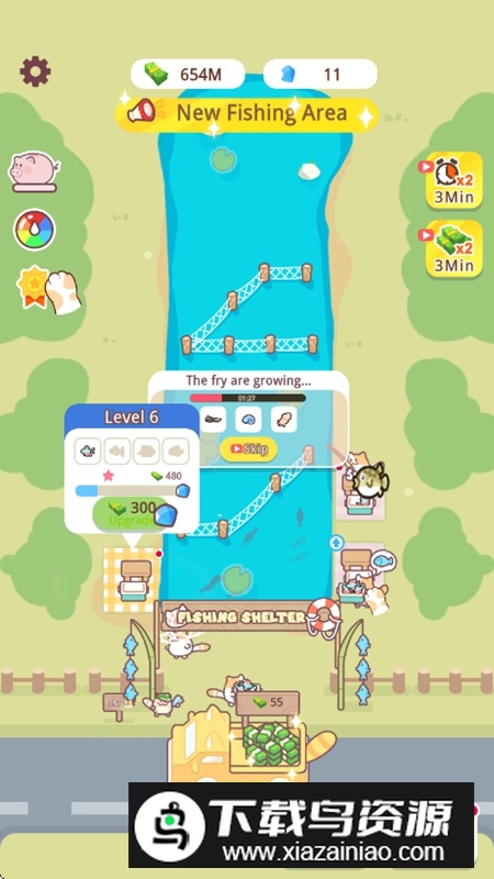 闲猫鱼塘无限钞票破解版截图5