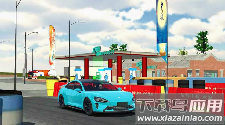 手动挡停车场小米SU7(小程学长独家小米su7模组)截图4