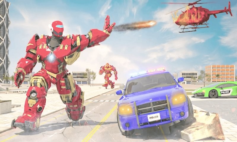 机甲飞行战机小游戏