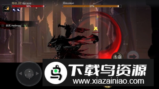 黑暗骑士火柴人战斗无限水晶金币破解版截图2