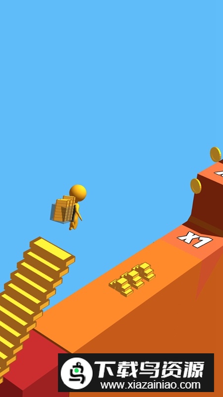 阶梯跑酷3D游戏最新版(Stair Run)截图