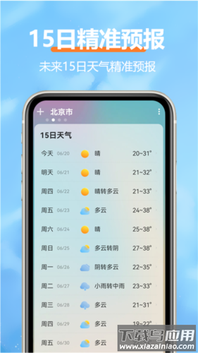 柔云天气预报最新版
