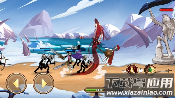 火柴人你瞅啥手游(Stickman Legend C Ninja Warriors: Kingdom War)截图3
