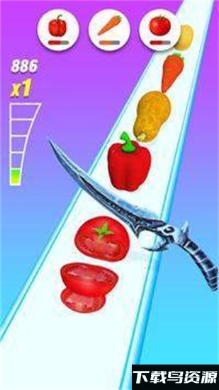 食品切割机游戏截图2