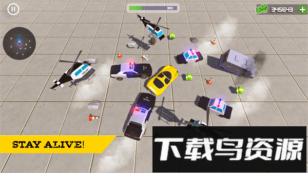 道奇警察躲避汽车手游截图2