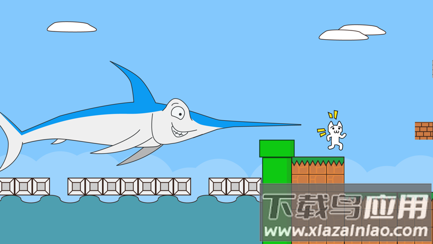 史上最难猫里奥游戏(Cat Mario 2 HD)截图2