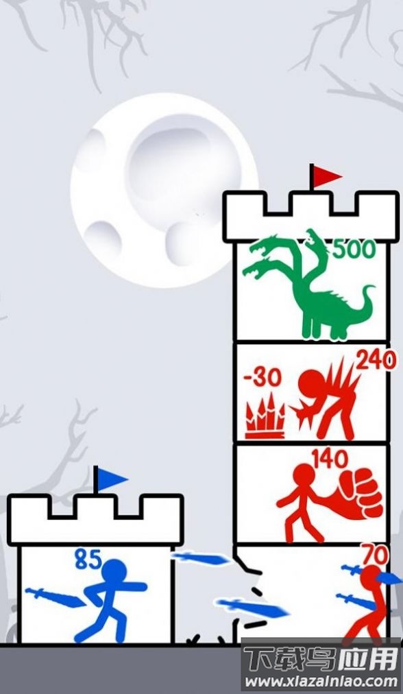 棍棒战争塔游戏(Stick War Tower)截图1