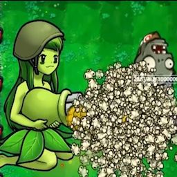 植物大战怪兽小游戏