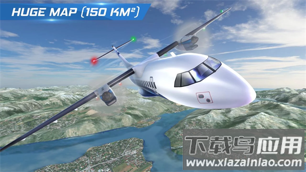 真实飞行模拟3D手游(Flight Pilot)截图1