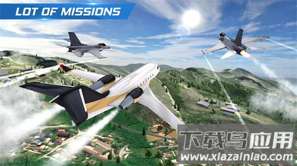 真实飞行模拟3D手游(Flight Pilot)截图2