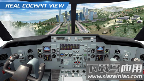 真实飞行模拟3D手游(Flight Pilot)截图4
