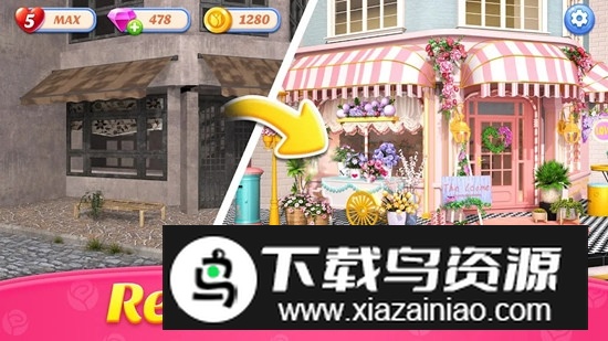 花店改造游戏中文版(Flower Shop Makeover)截图2