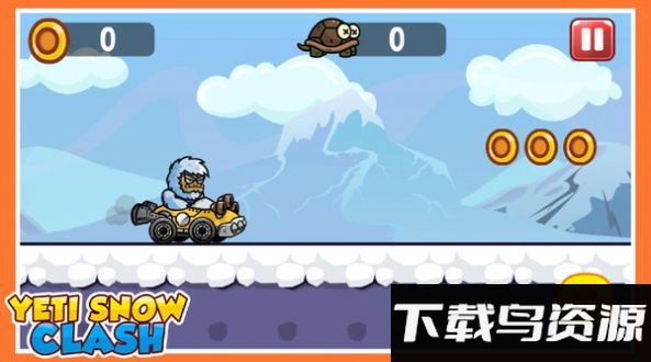雪人雪地冲突游戏截图1