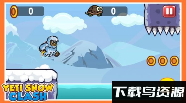 雪人雪地冲突游戏截图2