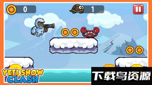 雪人雪地冲突游戏截图4