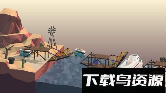 造桥鬼才无限材料版(poly bridge)截图1