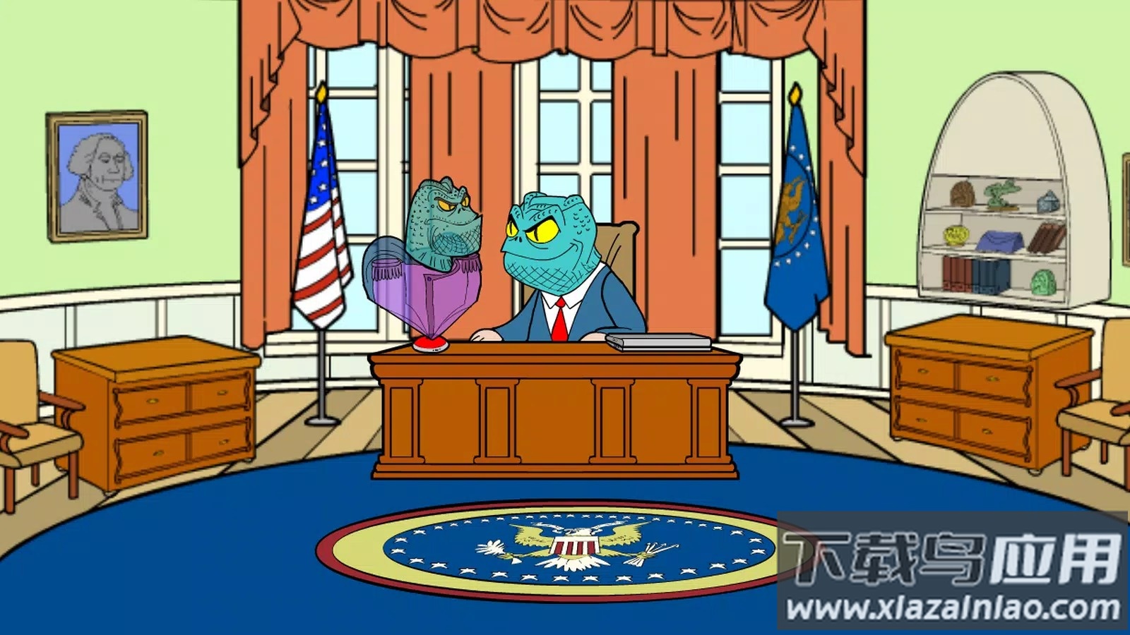 奥巴马怪物星的入侵战争游戏(Obama Jigtrap Alien Invasion)
