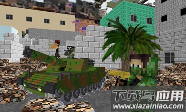 狙击手生存战手游(American Block Sniper Survival)截图2