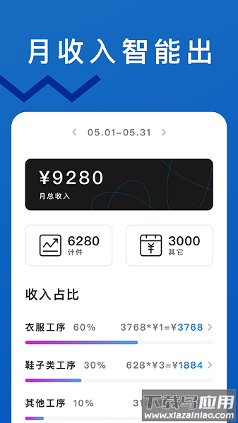 轻松计件软件截图1