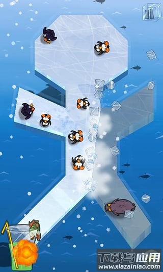 冰块切割游戏(Slice Ice)截图4