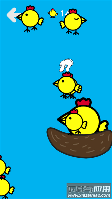小鸡下蛋小游戏