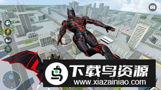 飞行蝙蝠机器人游戏官方最新版截图1
