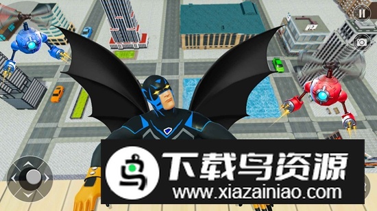飞行蝙蝠机器人游戏官方最新版截图2