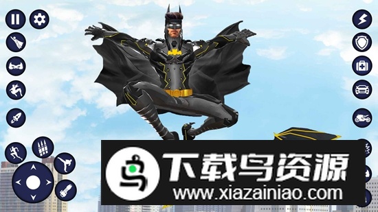 飞行蝙蝠机器人游戏官方最新版截图3