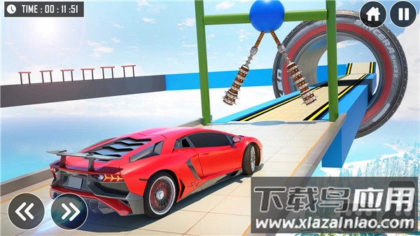 超级坡道汽车特技游戏(Mega Ramps Car Stunt - Ultimate Races)截图3