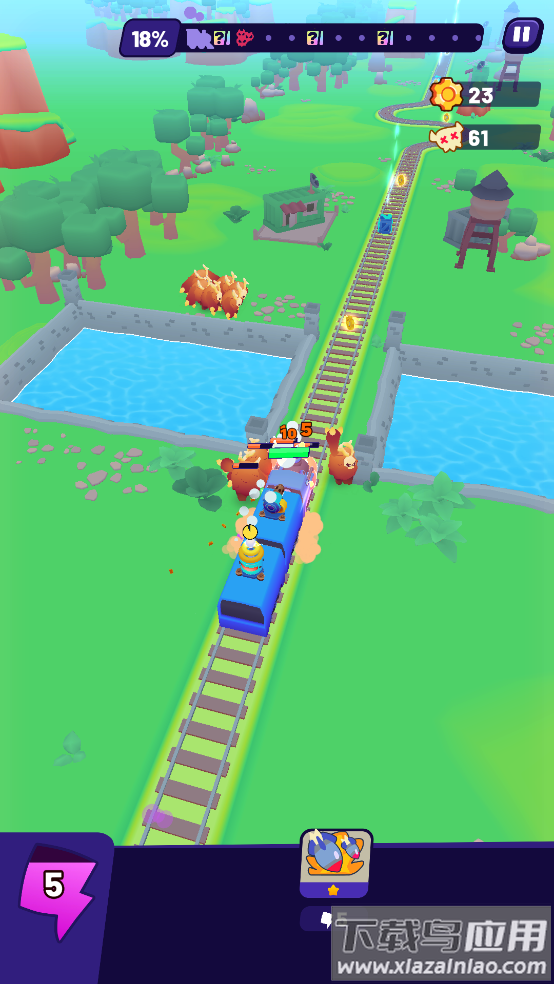 护航防御游戏(Convoy Defense: Train Rush!)截图2