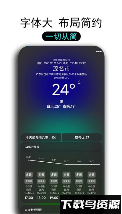 透明天气预报手机版截图3