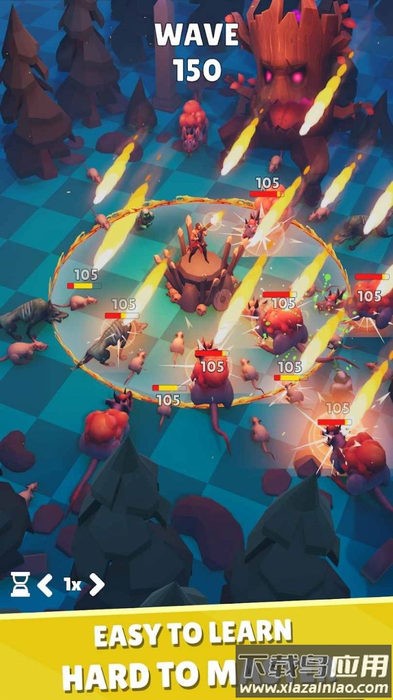 黑暗堡垒塔防(HeroDefence)截图2