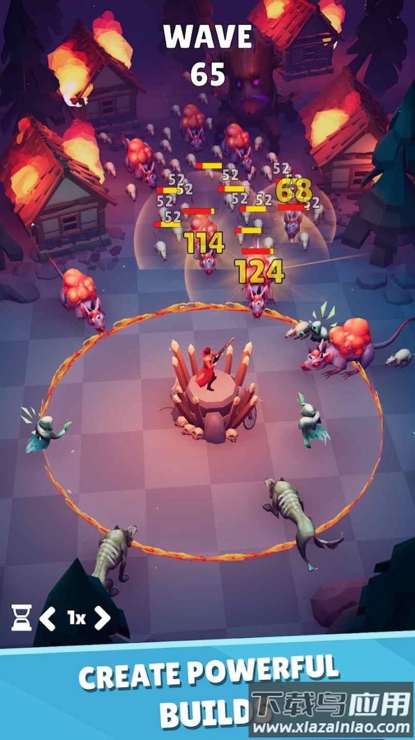 黑暗堡垒塔防(HeroDefence)截图4