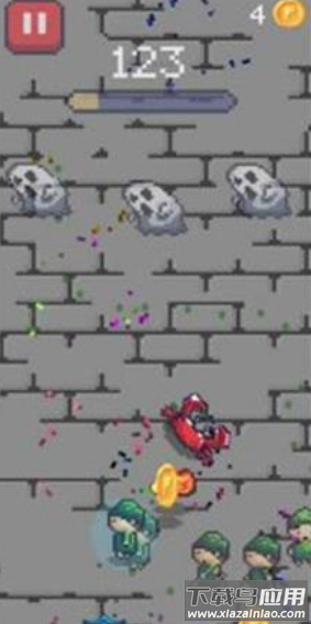 地牢怪物攻击游戏下载(Pixel Run)截图1