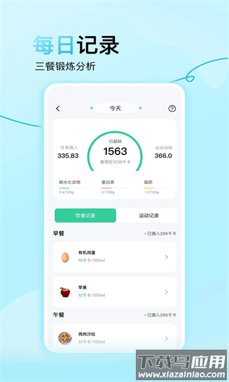 闪瘦轻断食app截图2