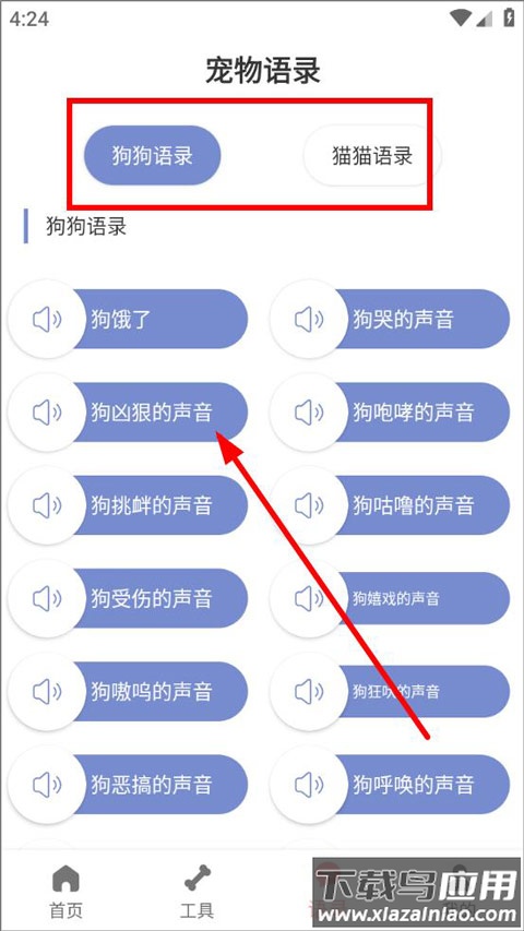 语录页面