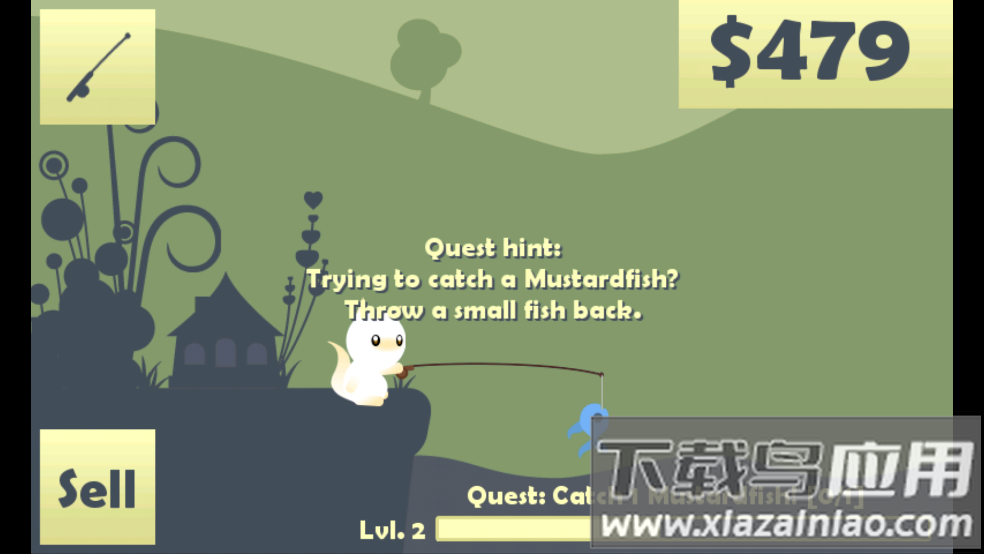 小猫钓鱼游戏正版(Cat Fishing)截图2