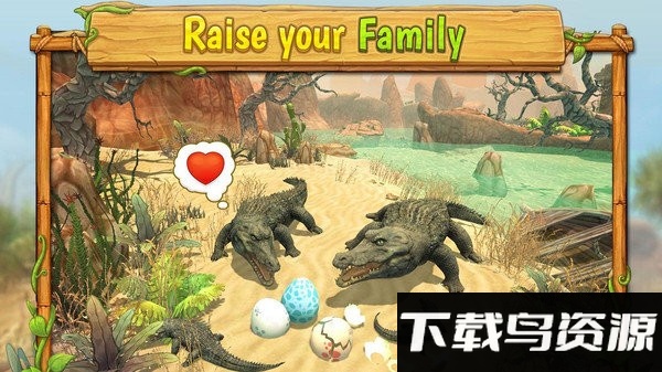 鳄鱼家族模拟器游戏免费版截图3