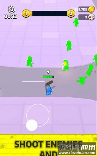 枪头人打僵尸游戏(Gun Head.io)截图1