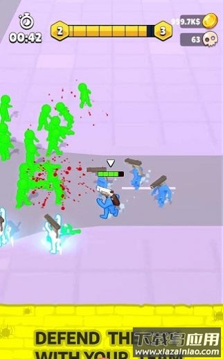 枪头人打僵尸游戏(Gun Head.io)截图3