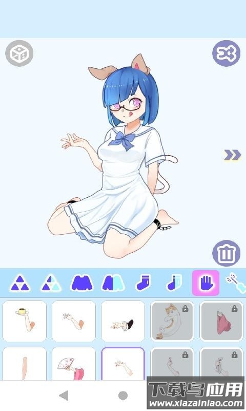 萝莉猫耳娘手游截图4
