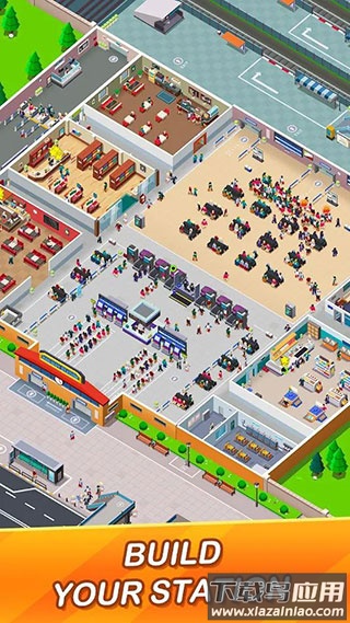 空闲火车帝国大亨下载最新版(Idle Train Empire)截图3