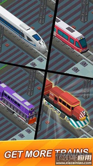 空闲火车帝国大亨下载最新版(Idle Train Empire)截图4