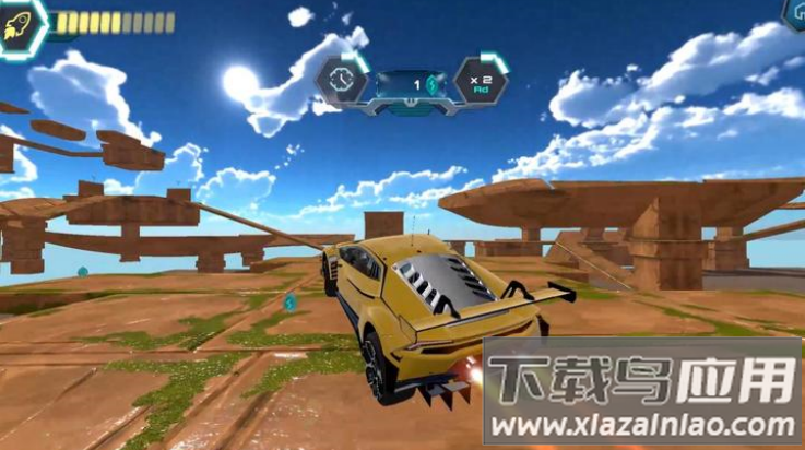 火箭赛车速度驾驶游戏截图3