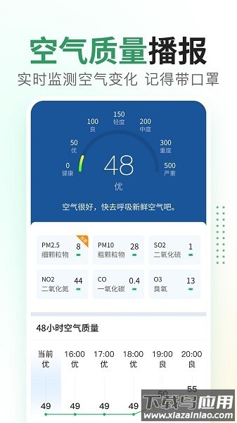 云端天气app截图2