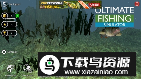 终极钓鱼模拟器无限金币破解版截图1