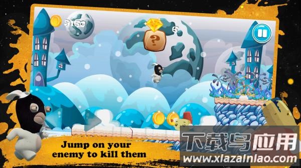 兔子小偷跑游戏下载安装(Ninja Hero Jump Run fight)截图1